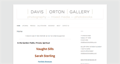 Desktop Screenshot of davisortongallery.com